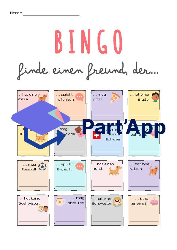 Allemand 5P et 6P - bingo révisions 5P_2