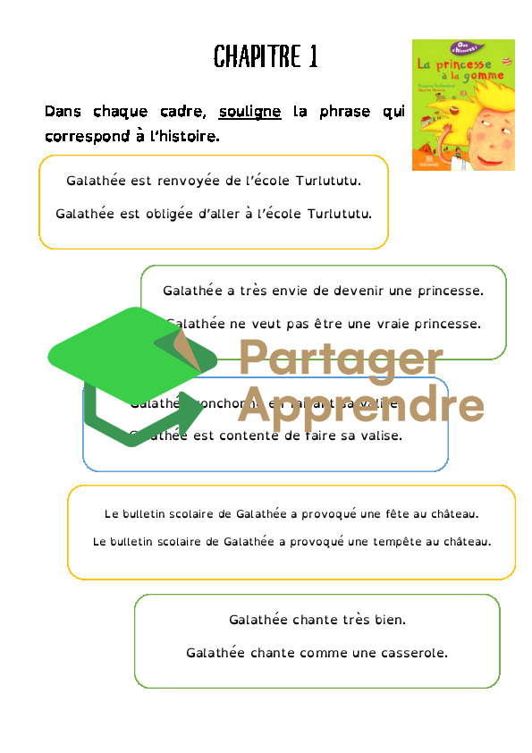 Ateliers chapitre 1 princesse à la gomme_4