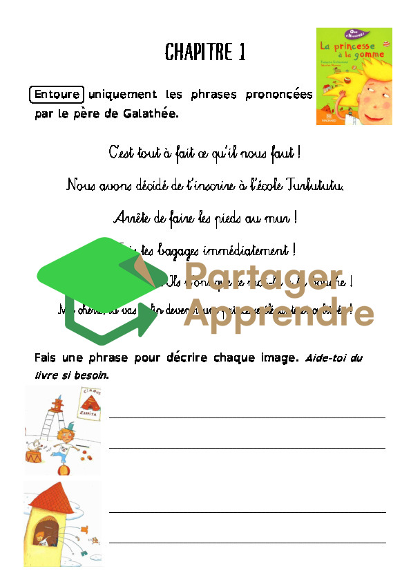 Ateliers chapitre 1 princesse à la gomme_5