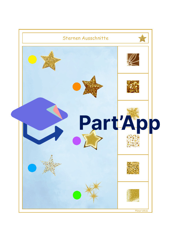 ✨ Cartes à agrafer étoiles regarde bien_101