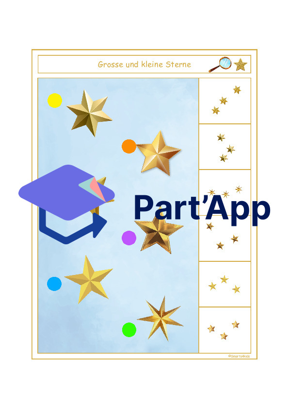 ✨ Cartes à agrafer étoiles regarde bien_103