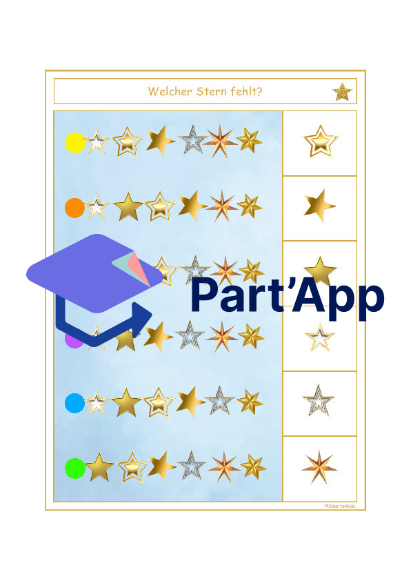 ✨ Cartes à agrafer étoiles regarde bien_107