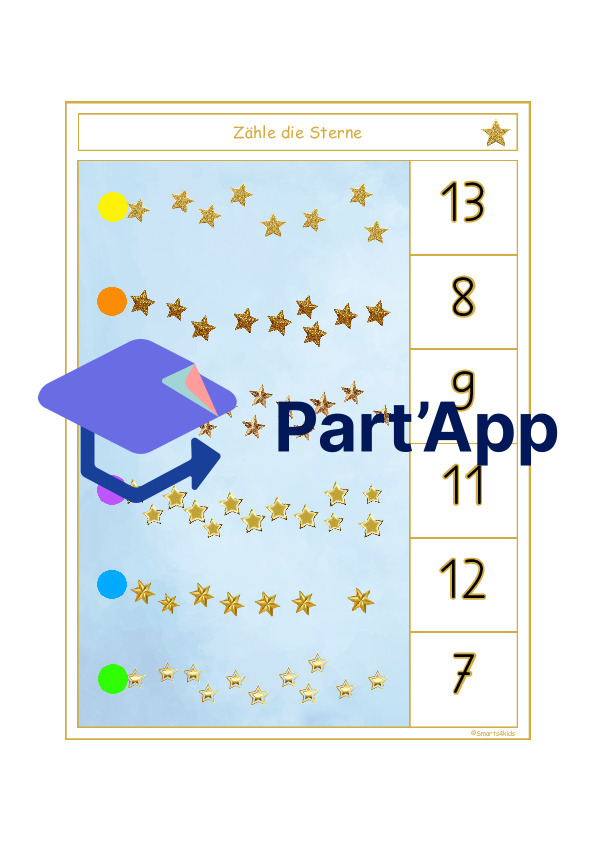 ✨ Cartes à agrafer étoiles regarde bien_109