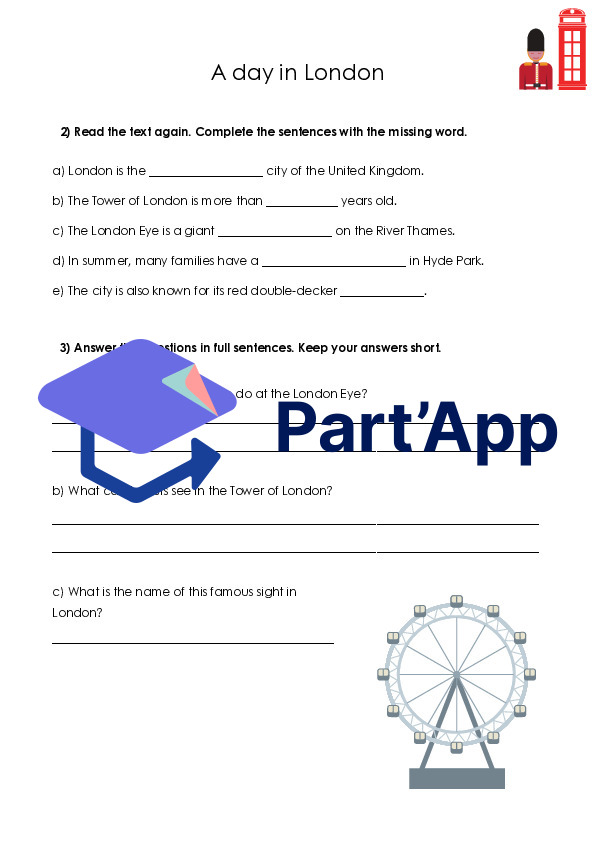 Anglais Compréhension écrite 5e/6e année - 10 textes passionnants de Reading Comprehension avec questions & solutions_8