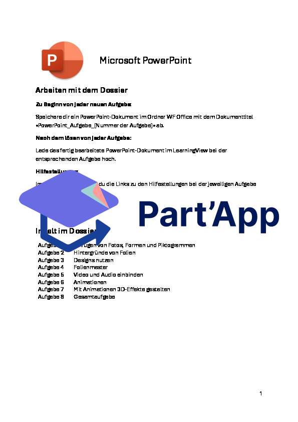 Dossier PowerPoint (für Wahlfach Office)_21