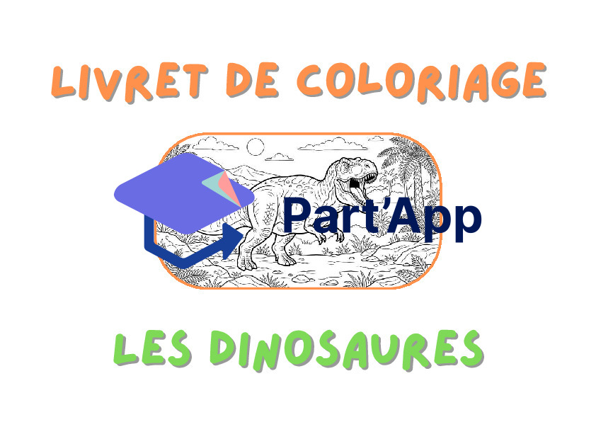 Livret de coloriage "Les dinosaures" 3_2