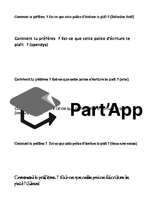 Quelle est la police d'écriture la plus adaptée?_2