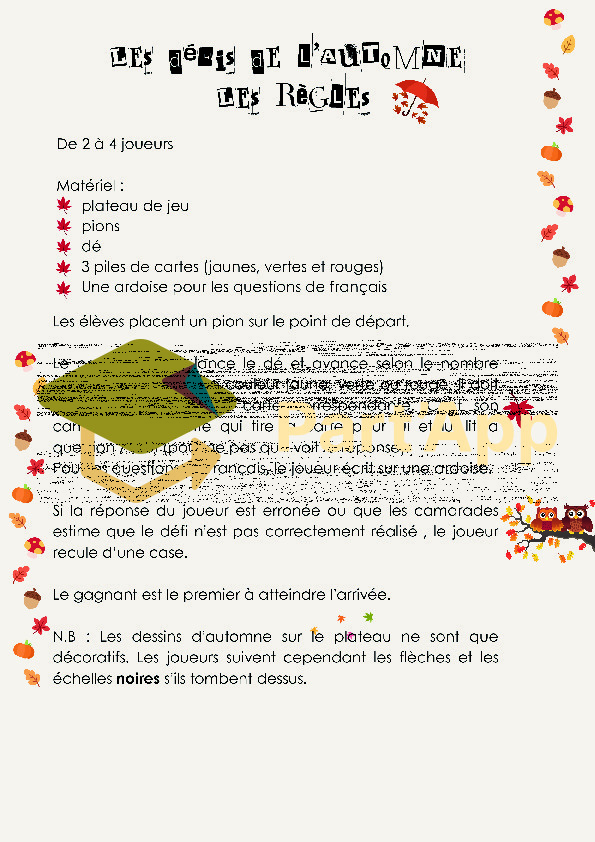 Jeu de plateau - défis d'automne_3