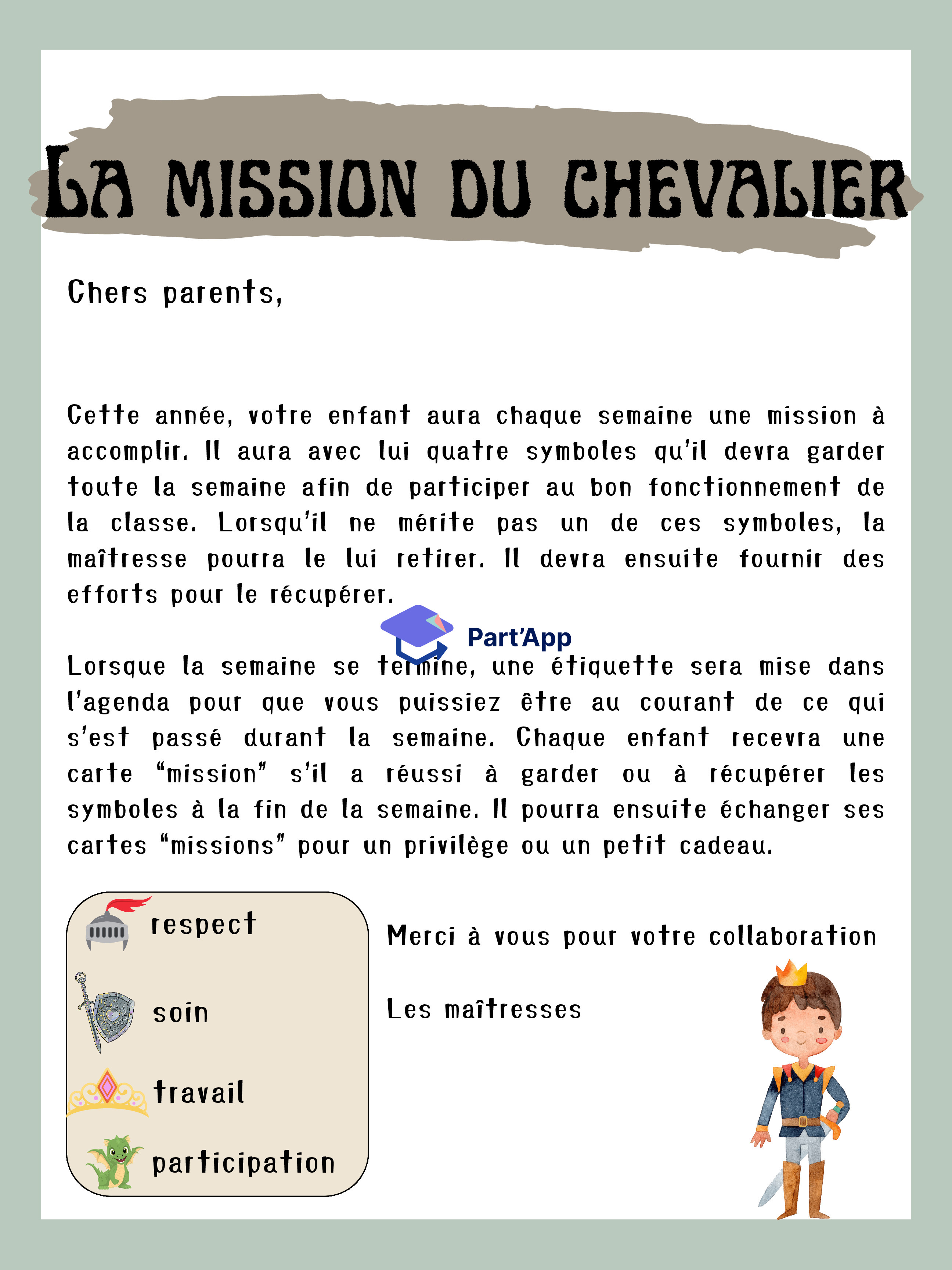 Système comportement thème chevaliers_9
