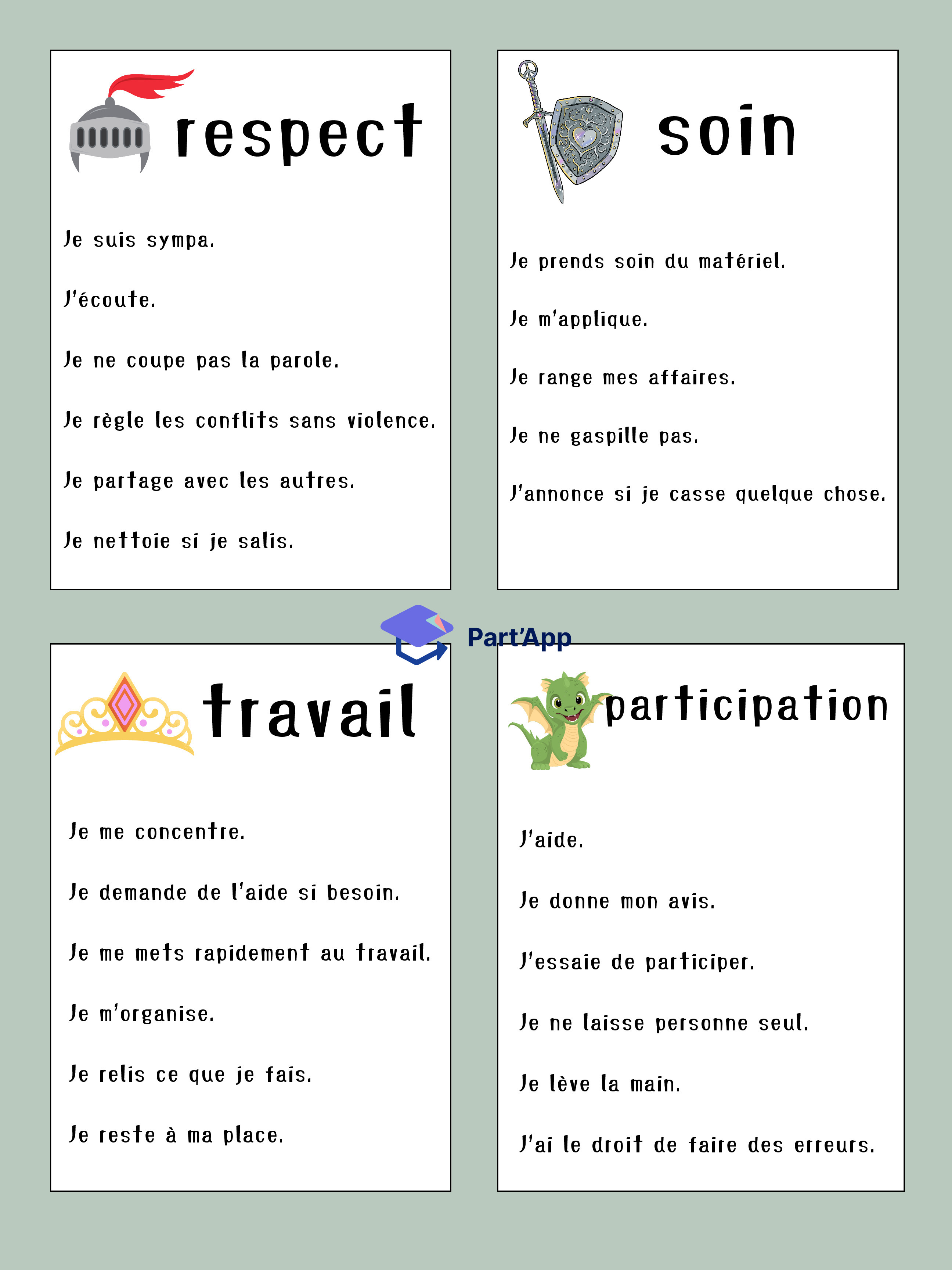Système comportement thème chevaliers_10