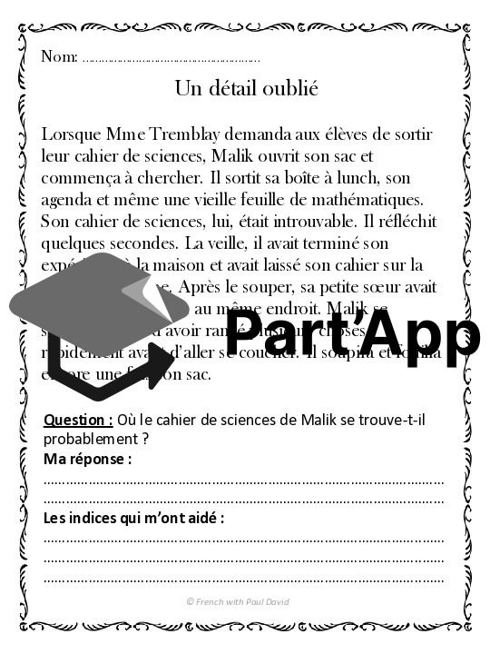 Lire entre les lignes – 30 textes d’inférence en lecture_2