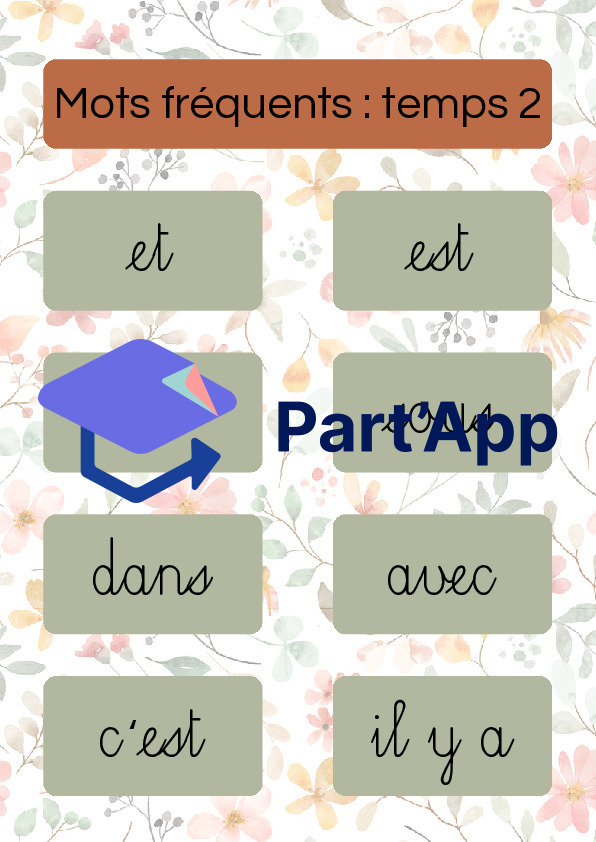 Affiches mots fréquents 3P-4P_3