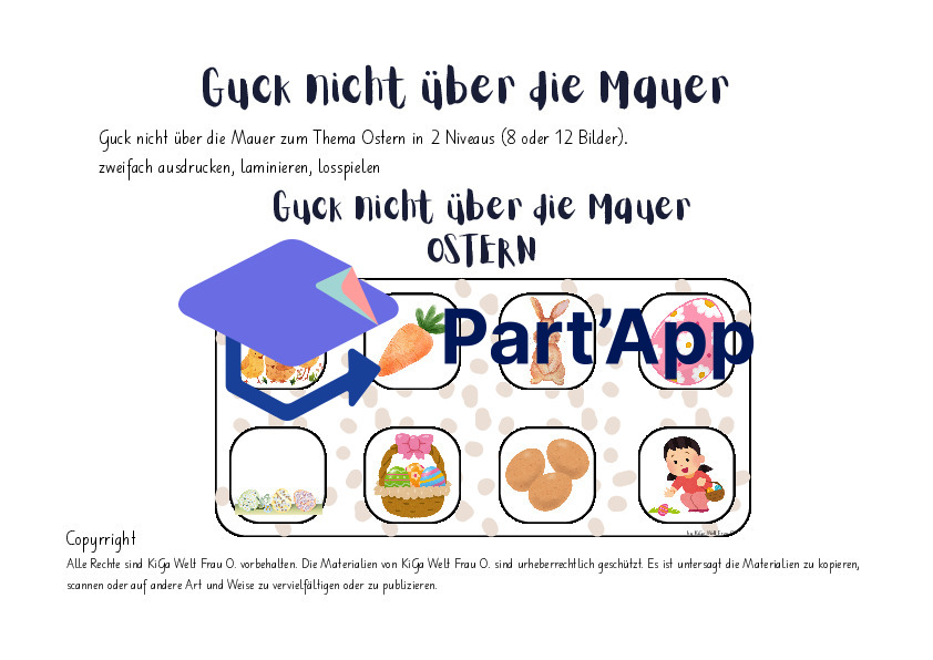 Guck nicht über die Mauer Ostern_2