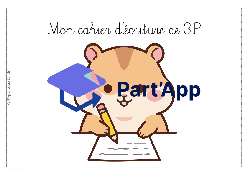 Cahier d'écriture 3P_2