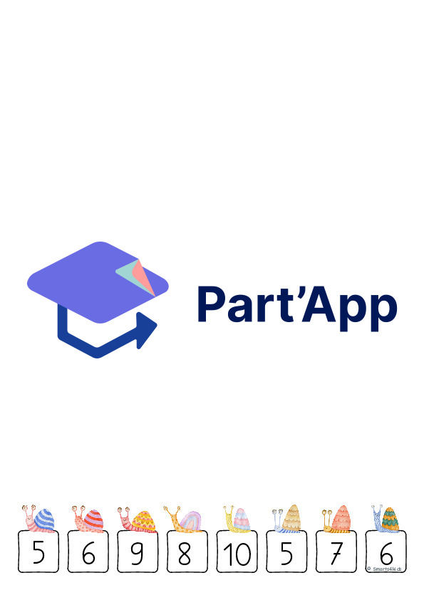 🐌 Escargot AB compter Concentration regarder attentivement ZR 5-12_4