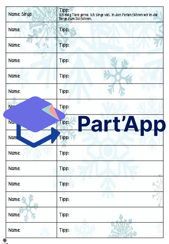 Wohlfühlnachricht Winter - Schreibe etwas Nettes!_5