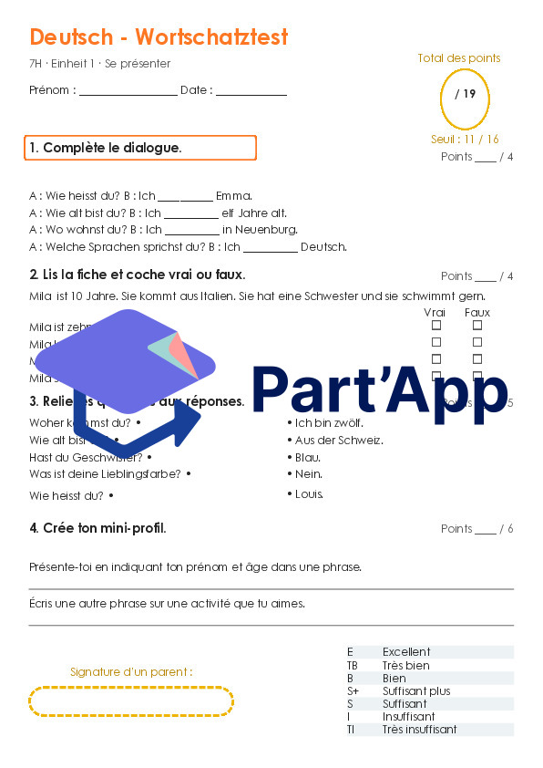Allemand 7H – 12 tests de vocabulaire variés_2