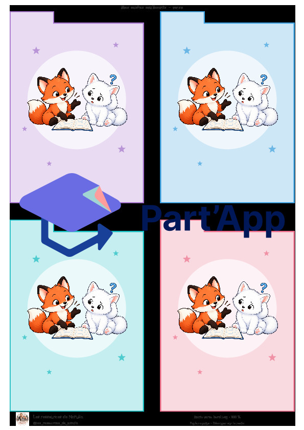 🦊 J’apprends mes tables avec Foxy — Porte-clés des tables avec astuces et caches autocorrectifs | 7 CHF 🦊_11