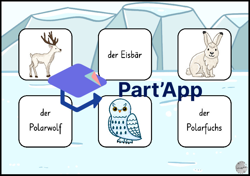 Guck nicht über die Mauer: Arktische Tiere_39