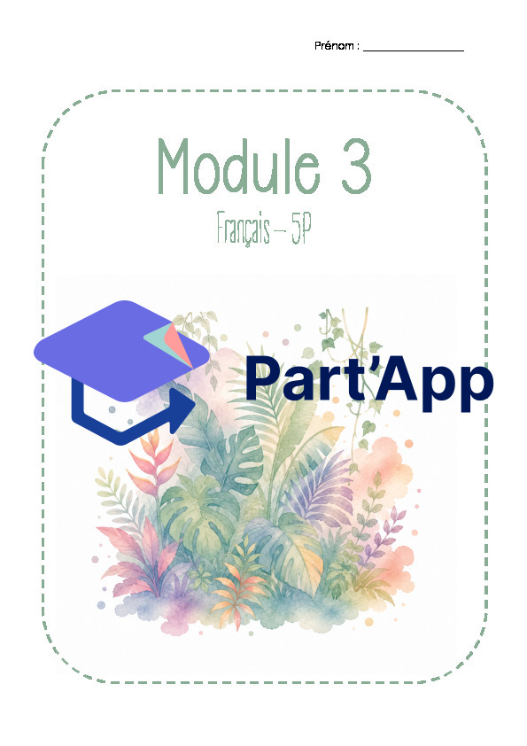 Constats 5P - Module 3_3