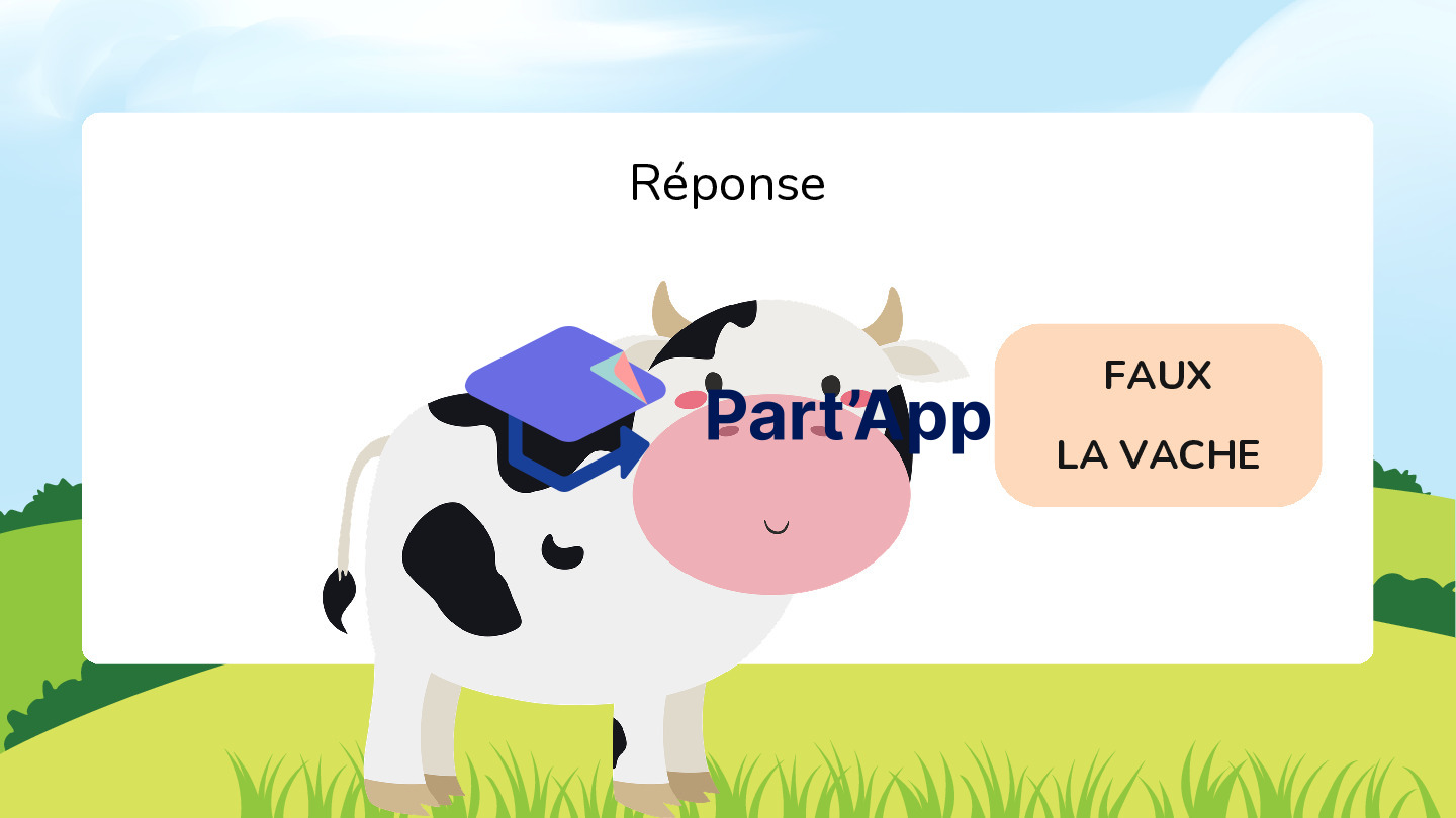 Quiz - Les animaux de la ferme (Vrai / Faux)_9