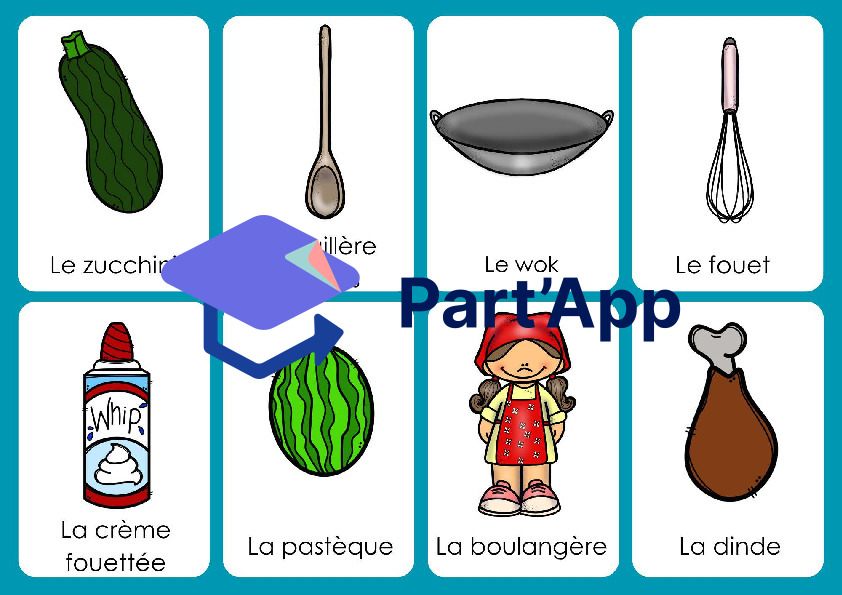 Lexique / Vocabulaire sur l'Alimentation_7