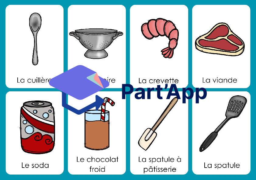 Lexique / Vocabulaire sur l'Alimentation_9
