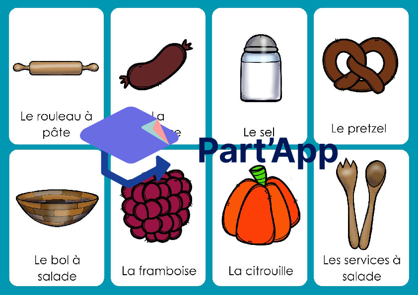 Lexique / Vocabulaire sur l'Alimentation_10