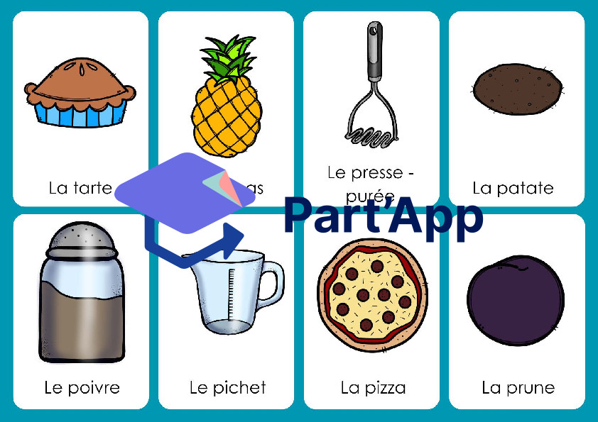 Lexique / Vocabulaire sur l'Alimentation_11