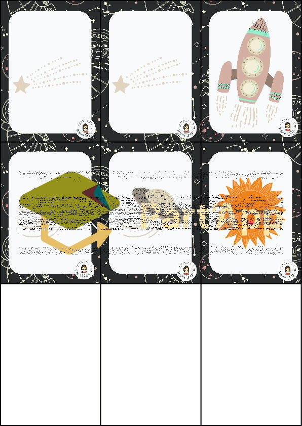 jeu de cartes "les paires de l'espace""_8