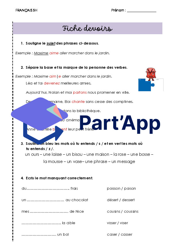5H : Module 2 - fiche de devoir / révision_2