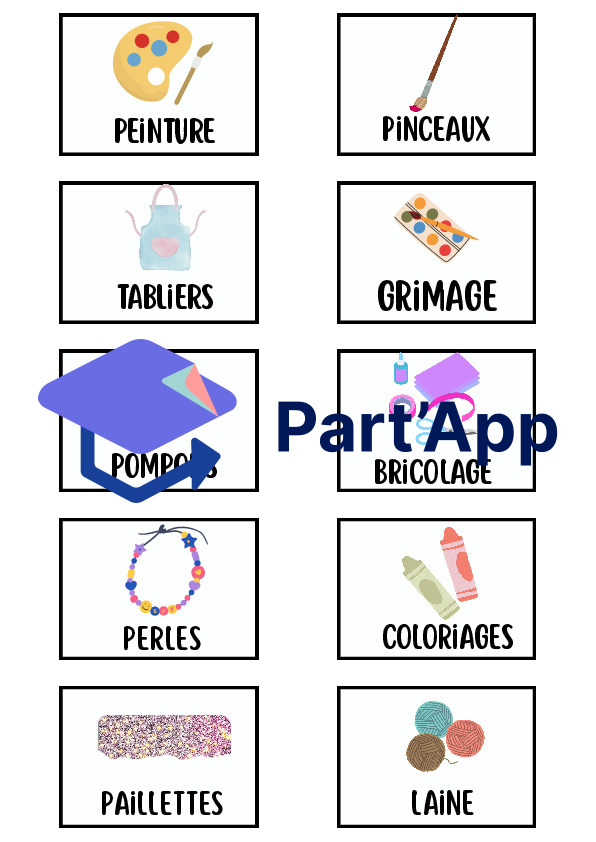 Méga Kit Organisation Classe – 208 Étiquettes (7cm x 5cm) Illustrées (Matériel, Administratif, Routines & Matières)_5