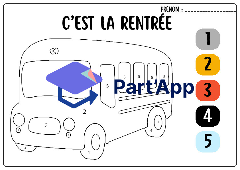 Fichier 5 Coloriages Magiques Rentrée Scolaire (1H-4H)_3