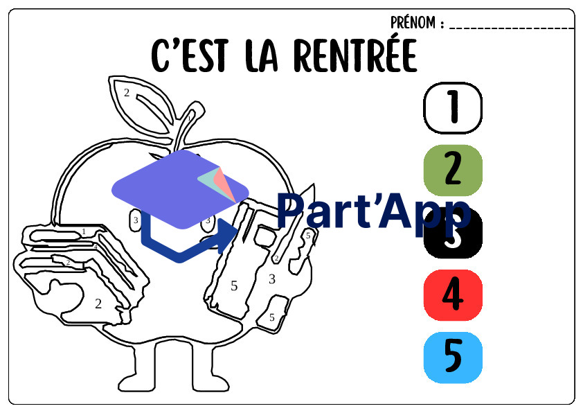 Fichier 5 Coloriages Magiques Rentrée Scolaire (1H-4H)_5