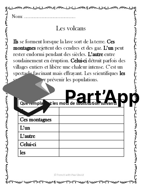 Les mots de substitution dans un texte_7