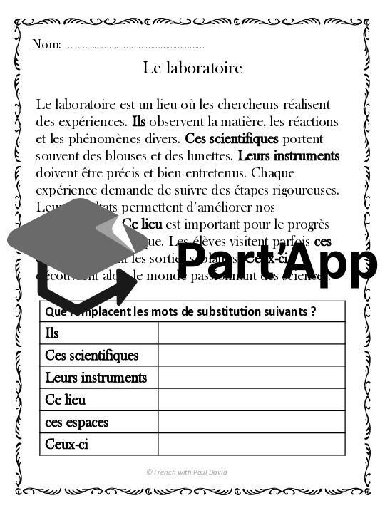 Les mots de substitution dans un texte_11