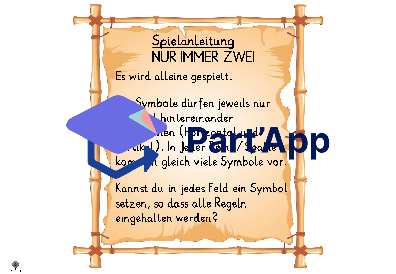 Nur immer zwei - Denkspiel (Fülle alle Felder korrekt aus)_3