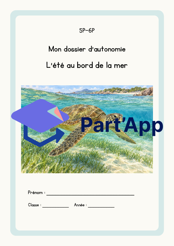 Dossier autonomie - L'été au bord de la mer_4