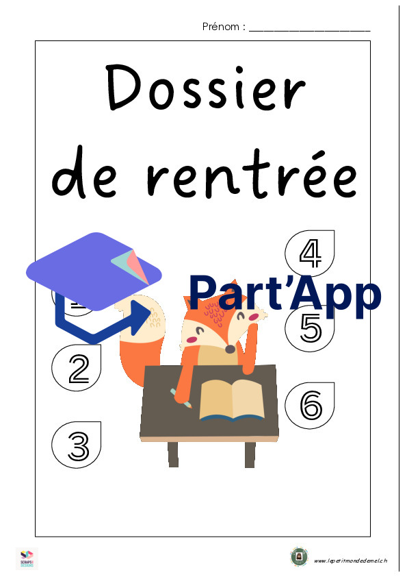Dossier de rentrée 4P_2