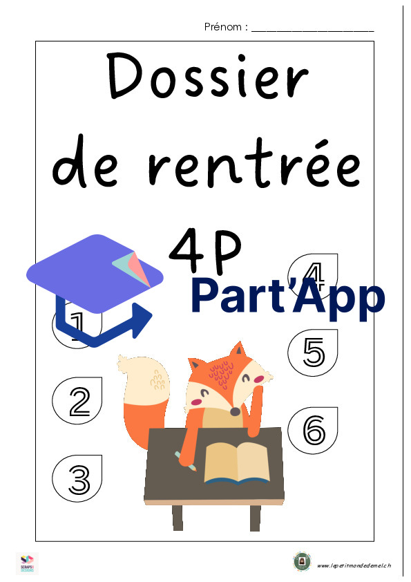 Dossier de rentrée 4P_3