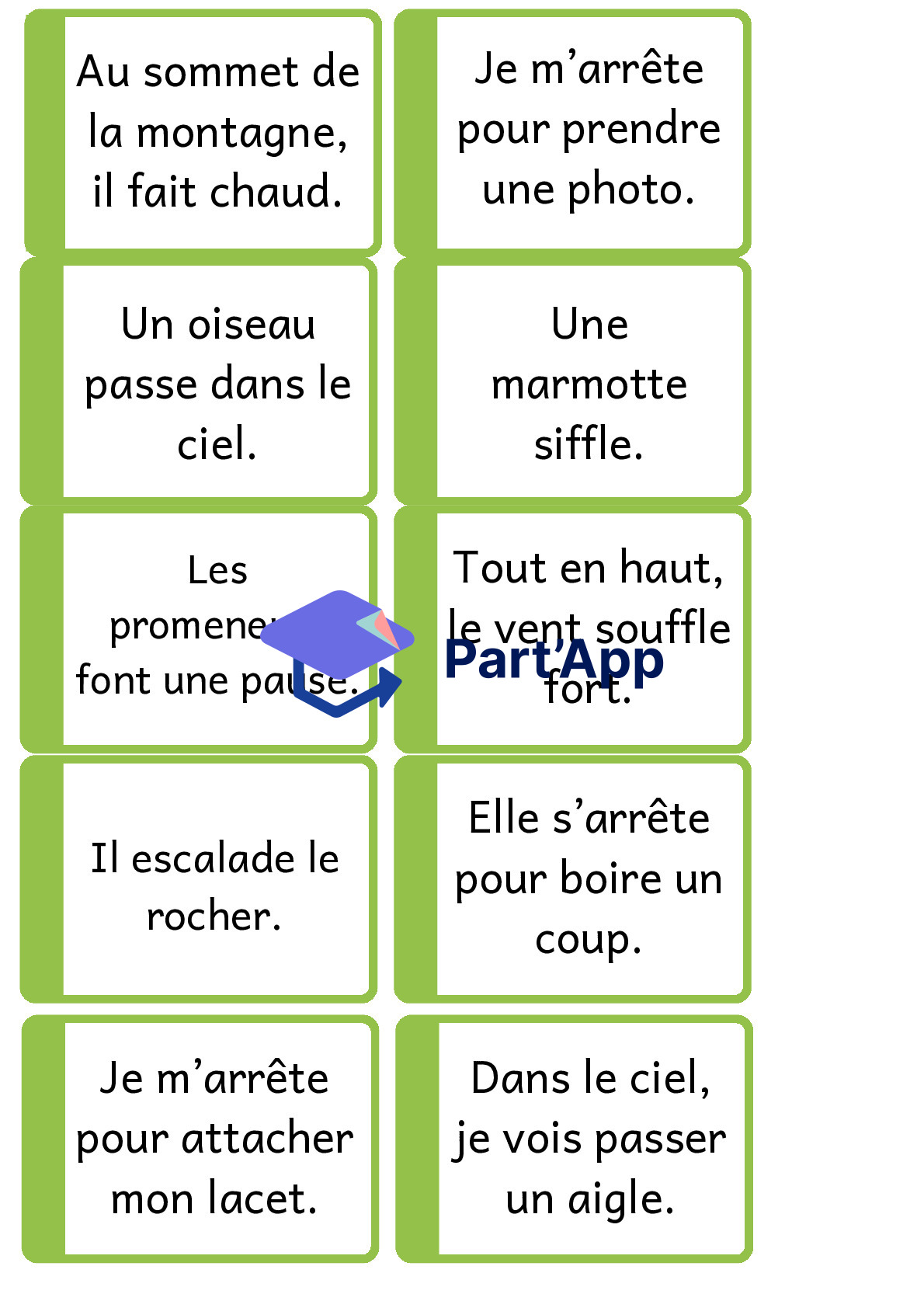 jeu de plateau : 4e FdL "Montagne"  voc.- lecture_4