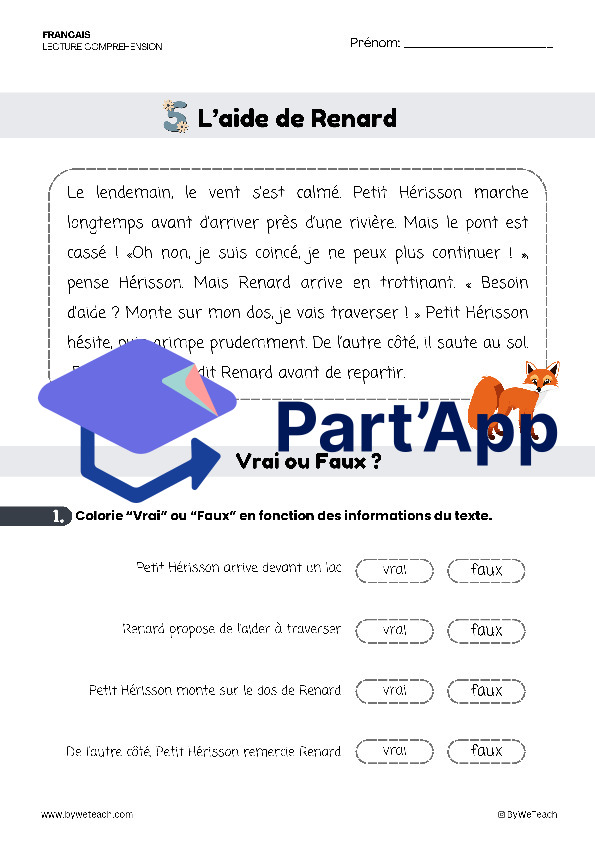 Lecture suivie - Le printemps  - Niveau 2_7
