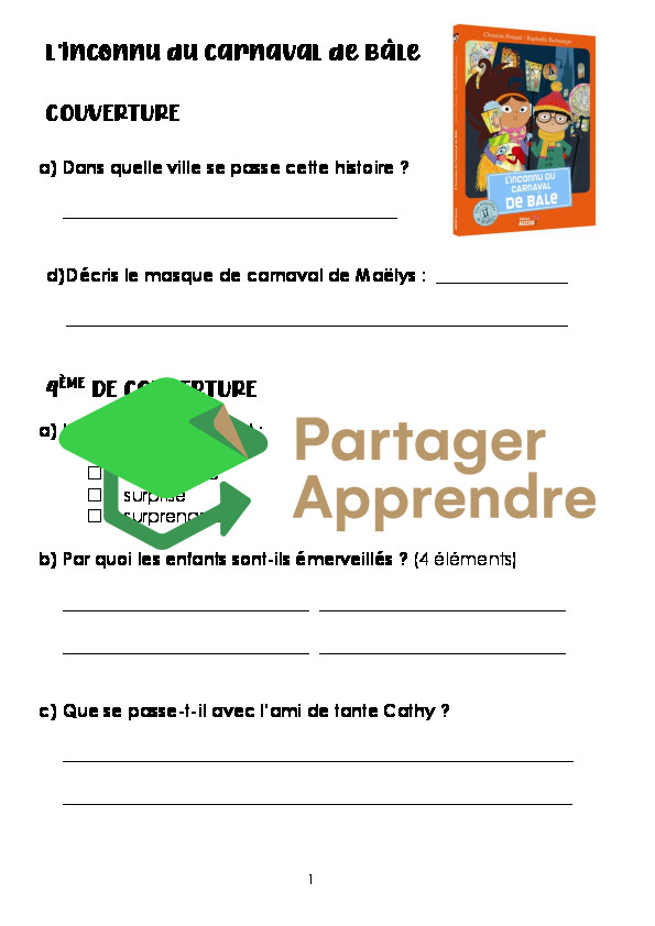 Les enquetes de Maëlys - L'inconnu du carnaval de Bâle_127