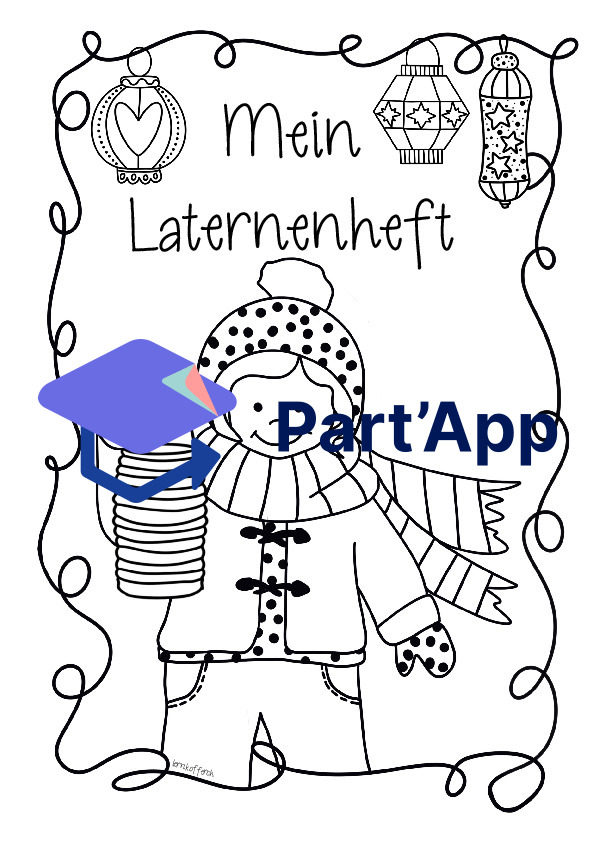 Laterne - Arbeitsblätter für den Kindergarten_2