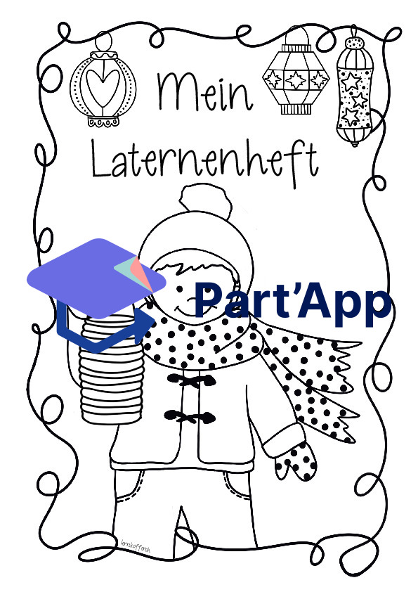 Laterne - Arbeitsblätter für den Kindergarten_3