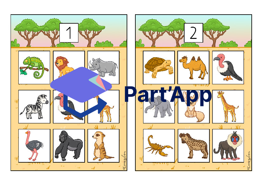 Bilderbingo: Afrika / Safari_2