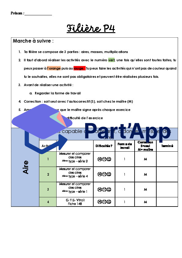 Plan de travail (opération & GM) - 5H - Période 4_2