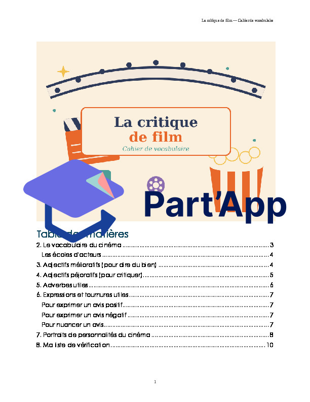 Parcours: critique de film_2