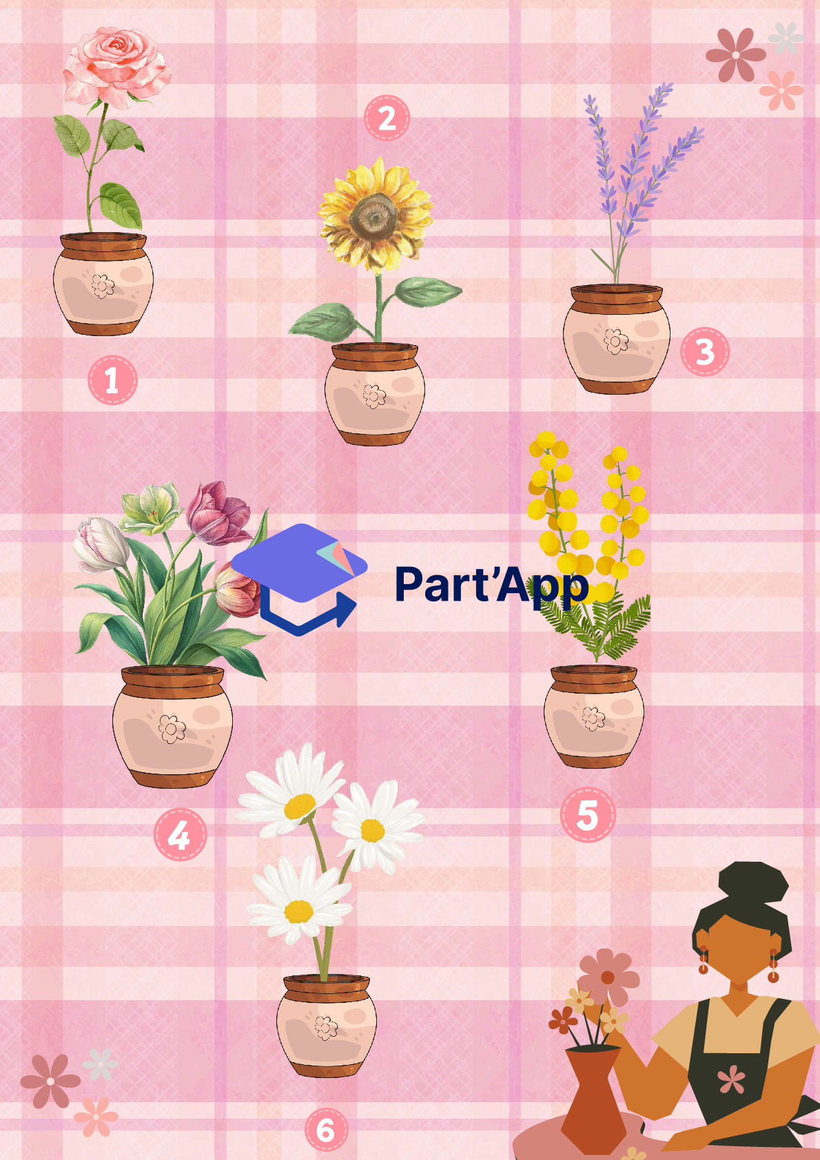 Liste de prix et fleurs, jeux symboliques, fleuriste 🌵🌷🌼_4