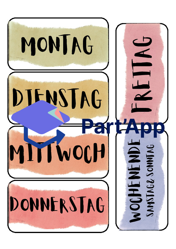 Wochenplan Karten Set_6